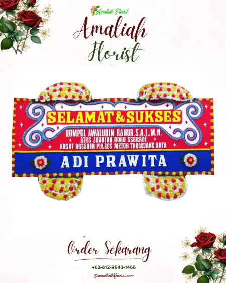 Papan Bunga Ucapan Selamat Mihing Raya