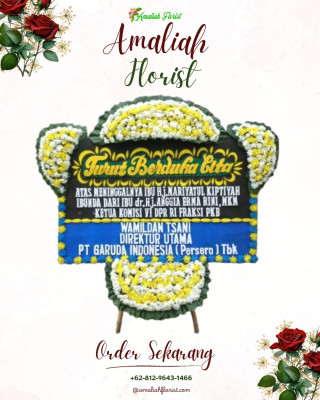 Papan Bunga Duka di Mihing Raya