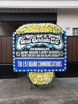 Papan Bunga Duka di Mihing Raya